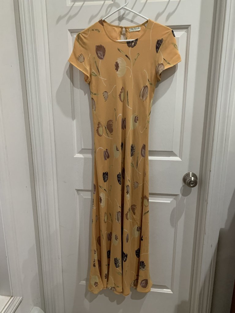 Silk Ann Taylor Floral Dress, Sz 4